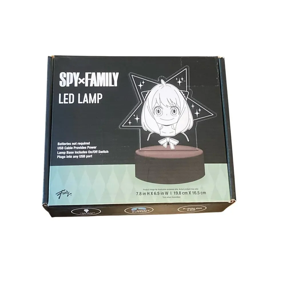 Spy x Family Anya Forger LED Lamp Night Light 7 Color Changing